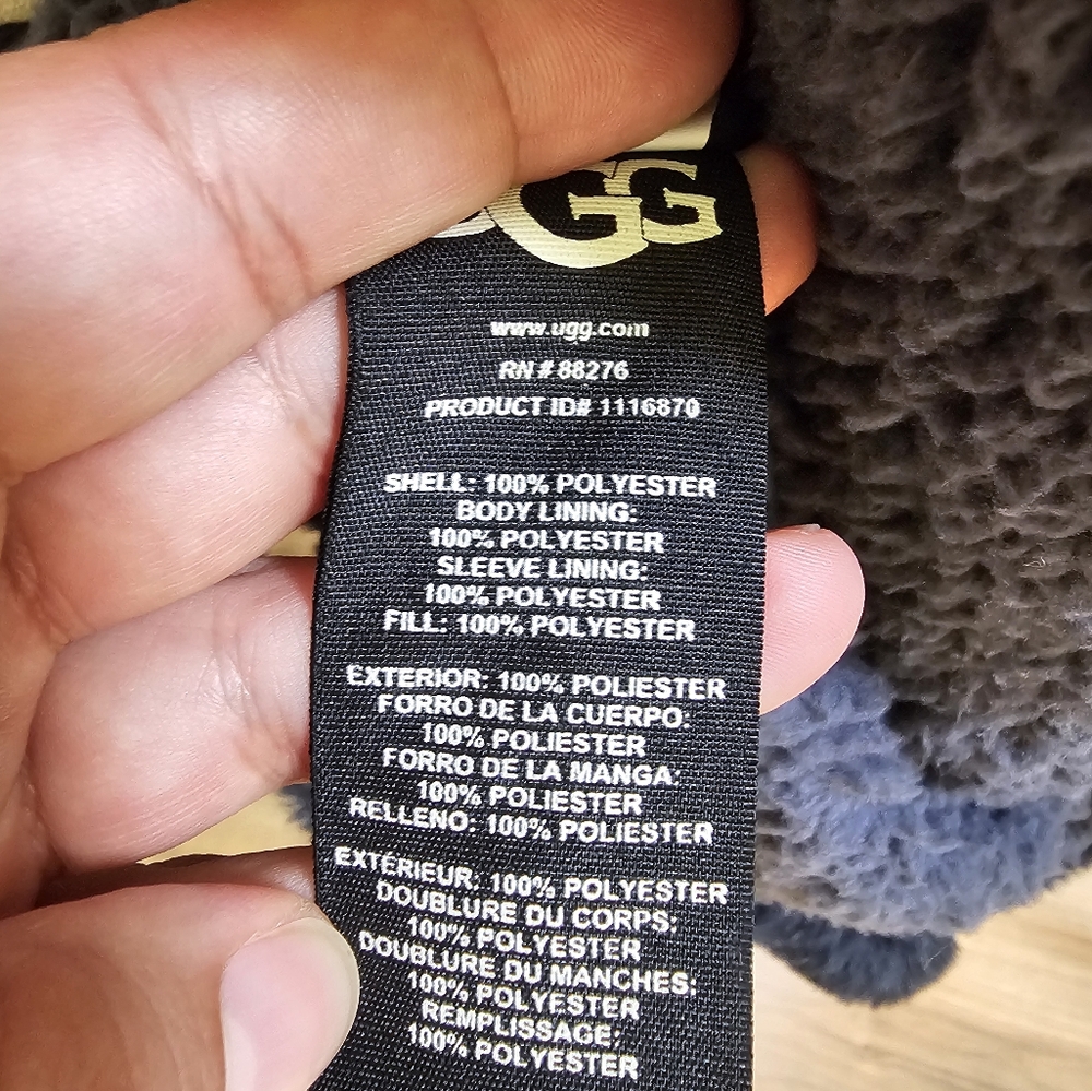 NWOT UGG Nori Oversized Coat- Faux Fur - Picture 12 of 17